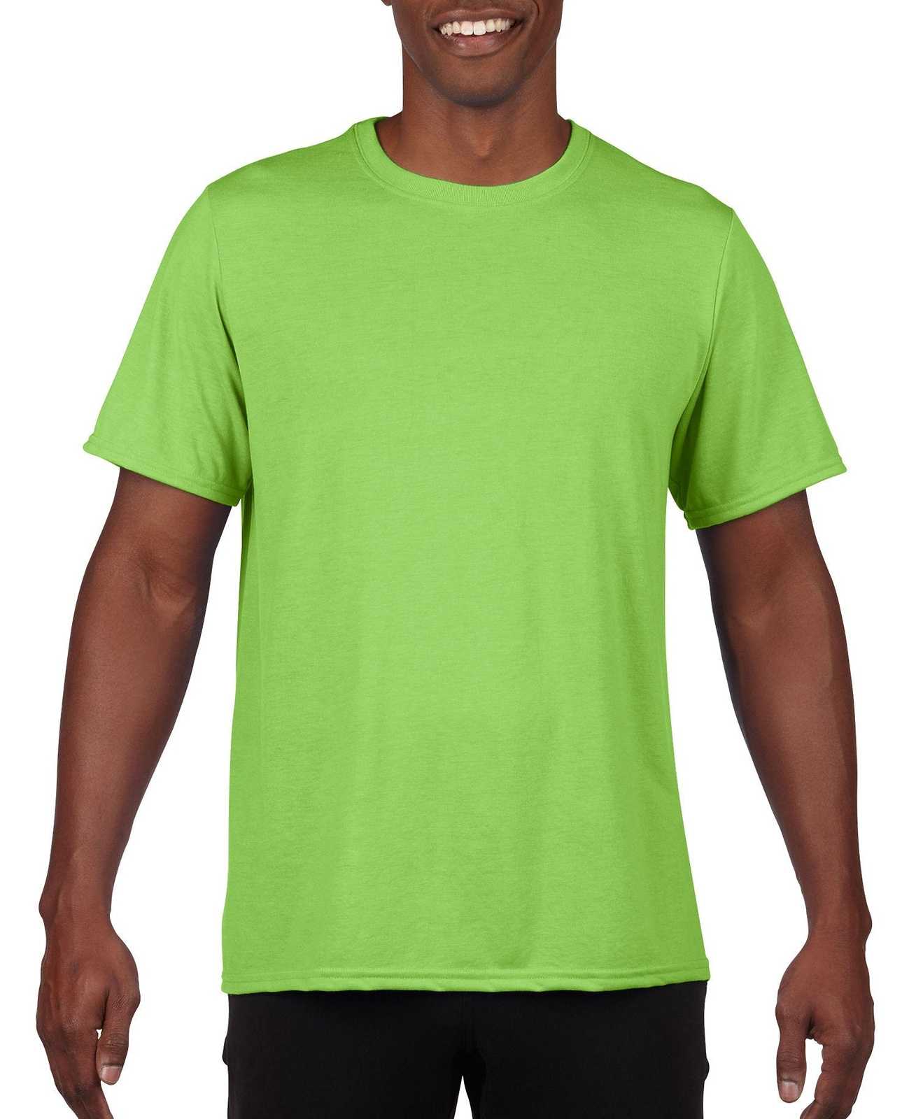 Gildan 42000 Performance T-Shirt - Lime - HIT a Double