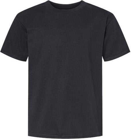 Gildan 65000B Softstyle Youth Midweight T-Shirt - Pitch Black" - "HIT a Double