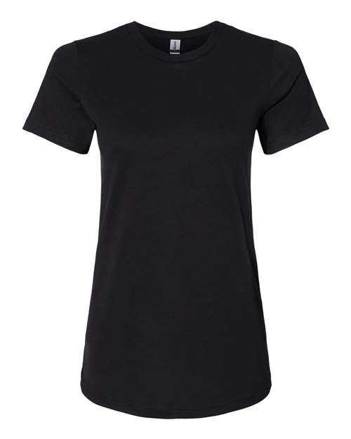 Gildan 67000L Softstyle Women's CVC T-Shirt - Pitch Black - HIT a Double