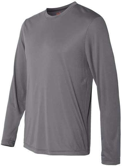 Hanes cool deals dri long sleeve