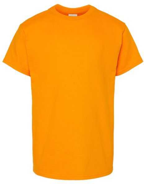 Hanes 5480 Essential-T Youth T-Shirt - Tennessee Orange" - "HIT a Double