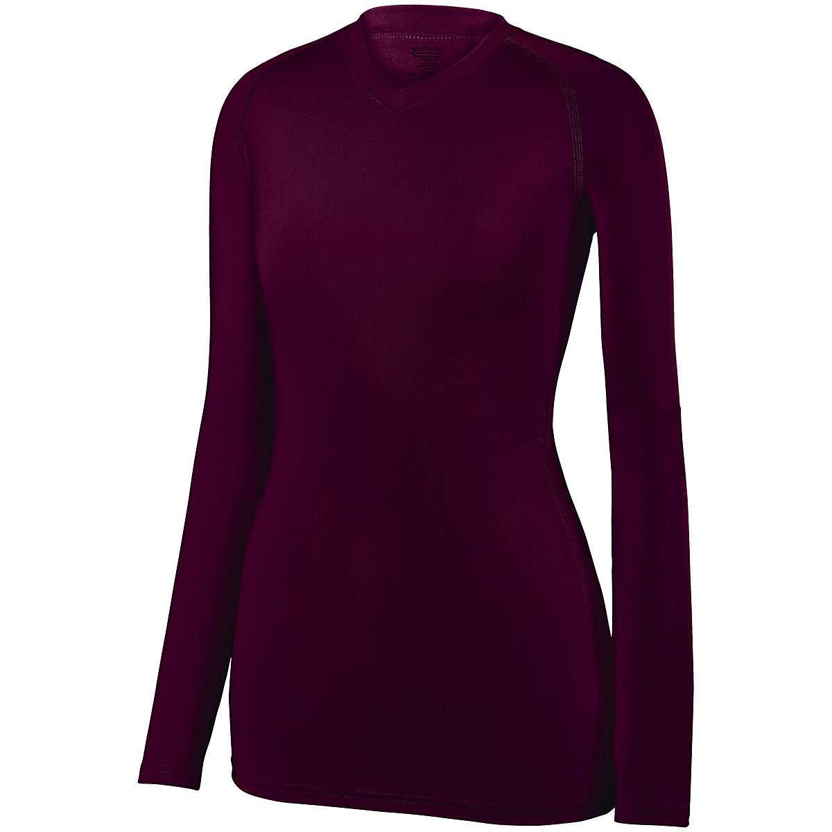 High Five 1322 Ladies Maven Jersey - Maroon (Hlw) - HIT a Double