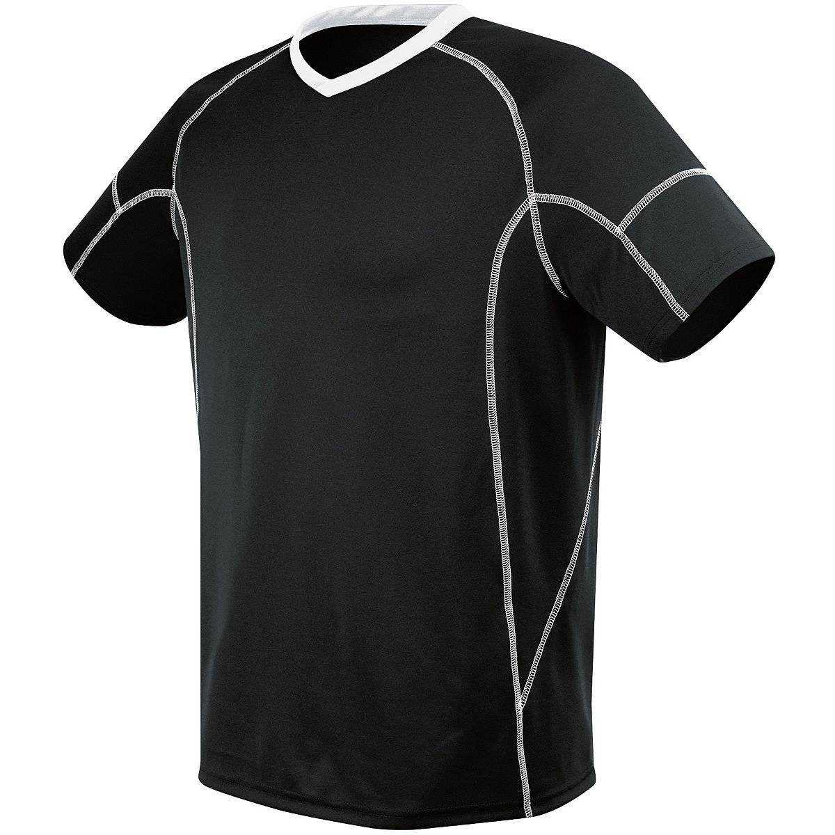 High Five 322820 Kinetic Jersey Adult - Black White - HIT a Double