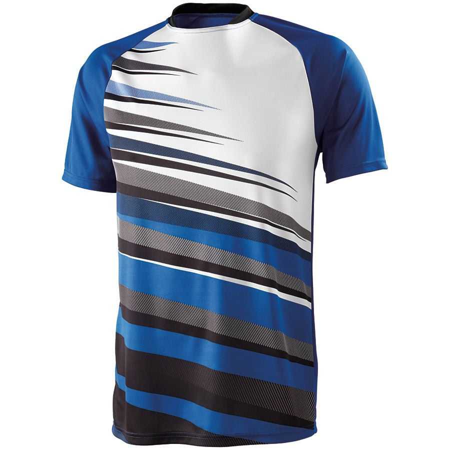 High Five 322910 Adult Galactic Jersey - Royal Black White - HIT a Double