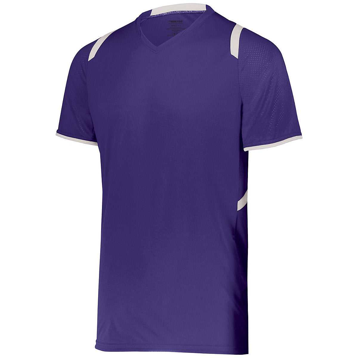 High Five 322961 Youth Millennium Soccer Jersey - Purple White - HIT a Double