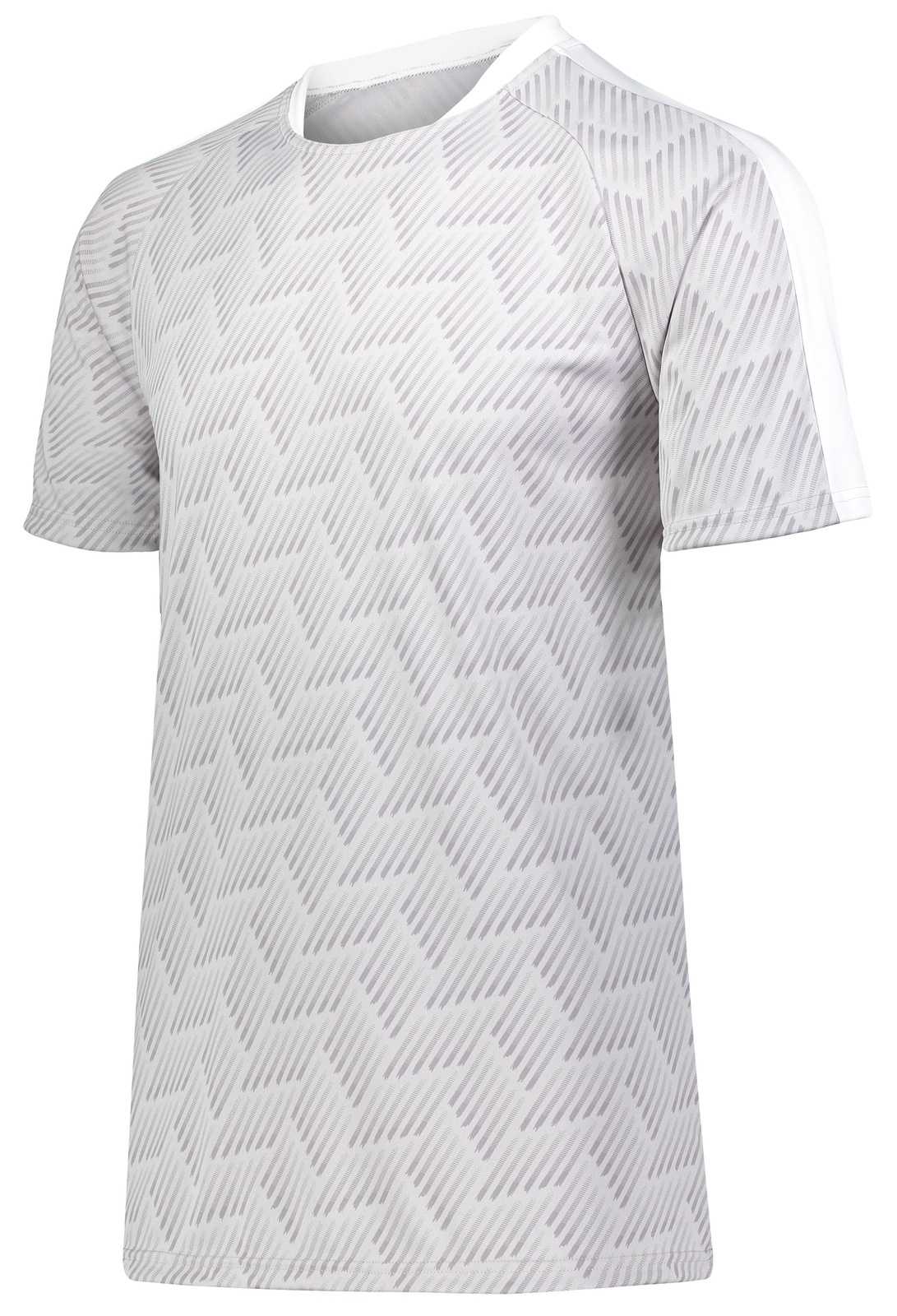 High Five 322981 Youth Hypervolt Jersey - Graphite Print White - HIT a Double