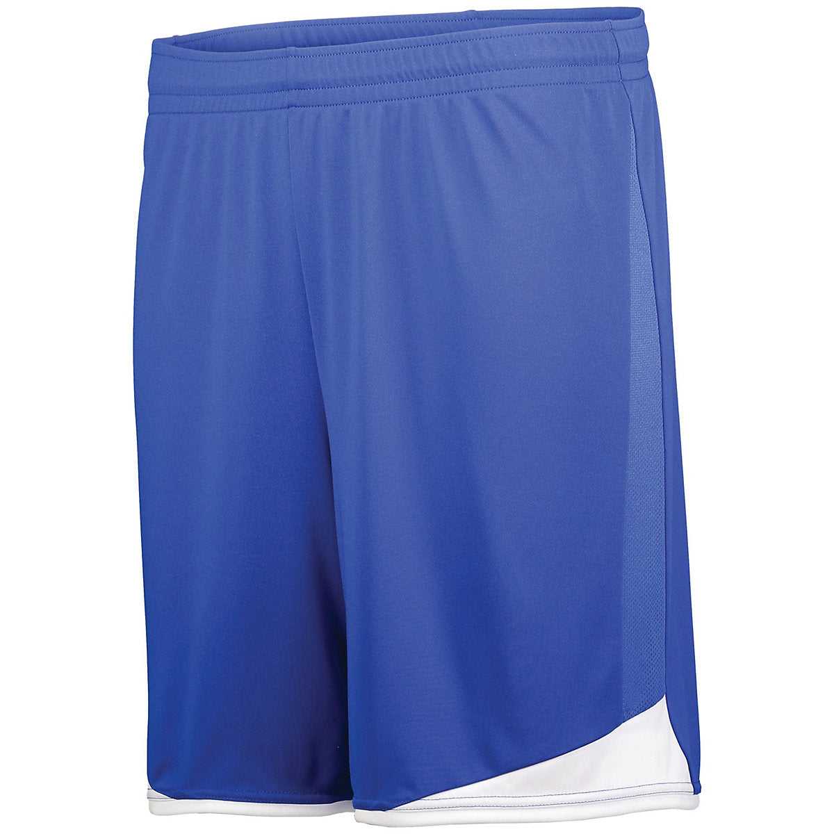 High Five 325441 Youth Stamford Soccer Shorts - Royal White - HIT a Double