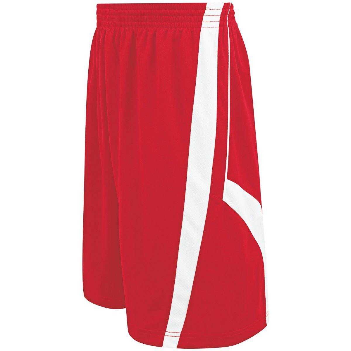 High Five 335800 Fusion Reversible Short Adult - Scarlet White - HIT a Double
