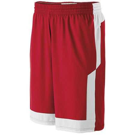 High Five 335900 Switch Up Reversible Short - Scarlet White - HIT a Double