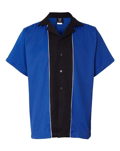Hilton HP2246 Quest Bowling Shirt - Royal Black - HIT a Double