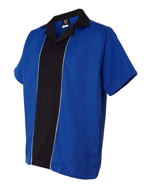Hilton HP2246 Quest Bowling Shirt - Royal Black - HIT a Double