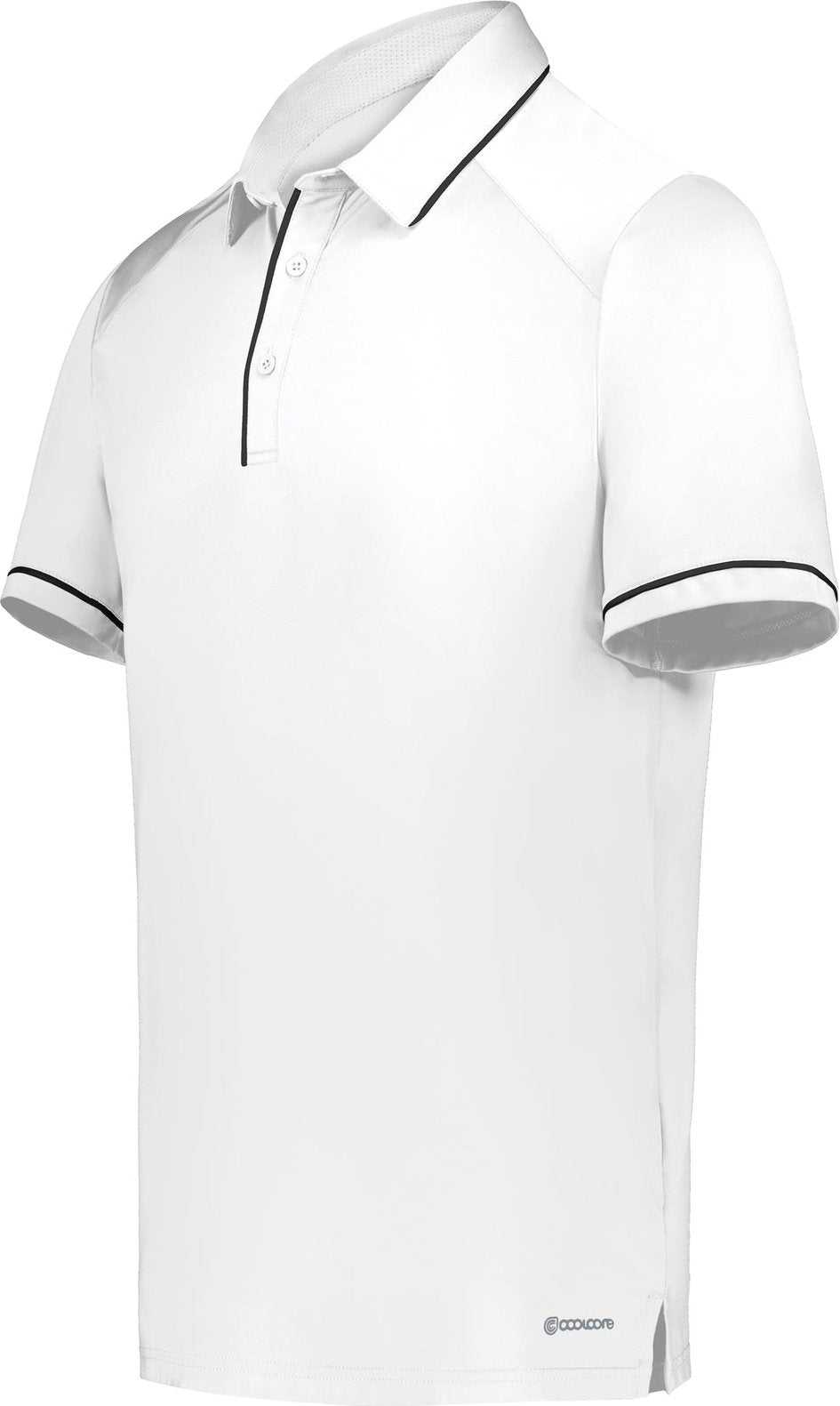 Holloway 222518 Coolcore Performance Polo - White Black - HIT a Double
