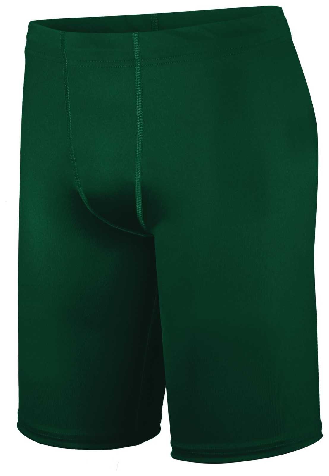 Holloway 221038 Pr Max Compression Shorts - Dark Green - HIT a Double