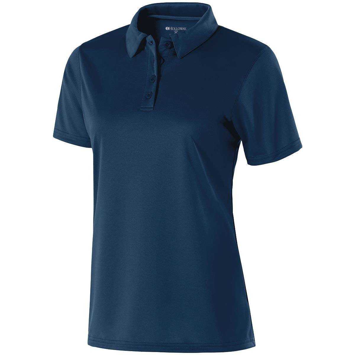 Holloway 222319 Ladies Shift Polo - Navy - HIT a Double