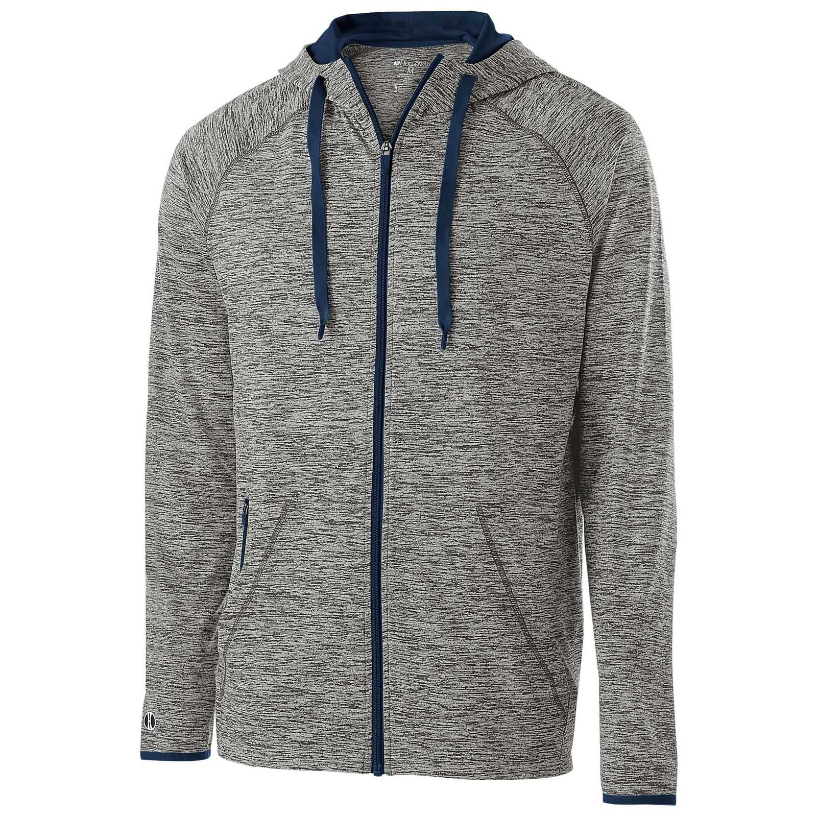 Holloway 222543 Force Jacket - Carbon Heather Navy - HIT a Double