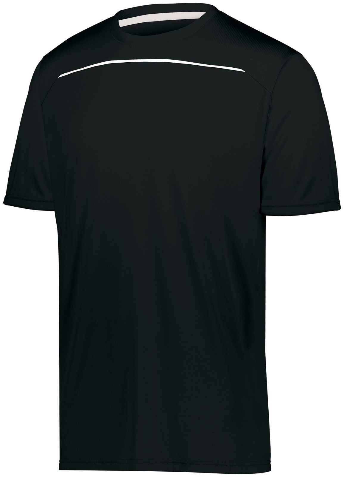 Holloway 222560 Defer Wicking Shirt - Black White - HIT a Double