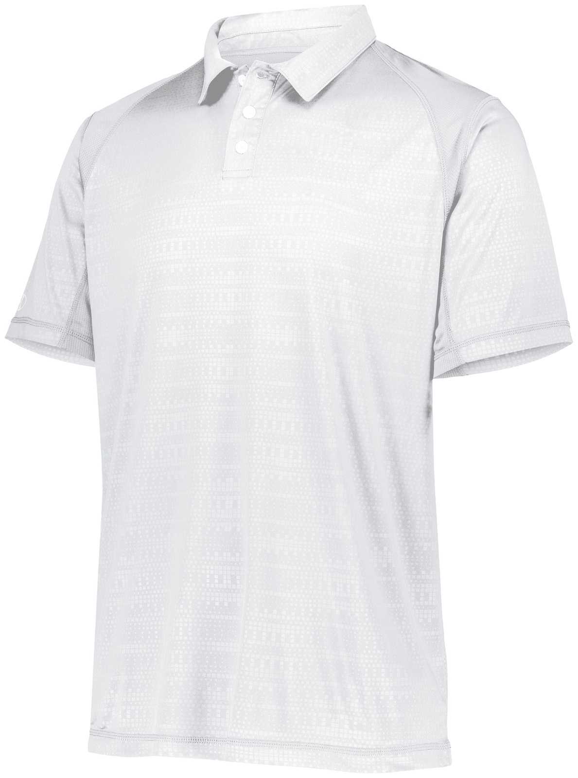 Holloway 222564 Converge Polo - White - HIT a Double