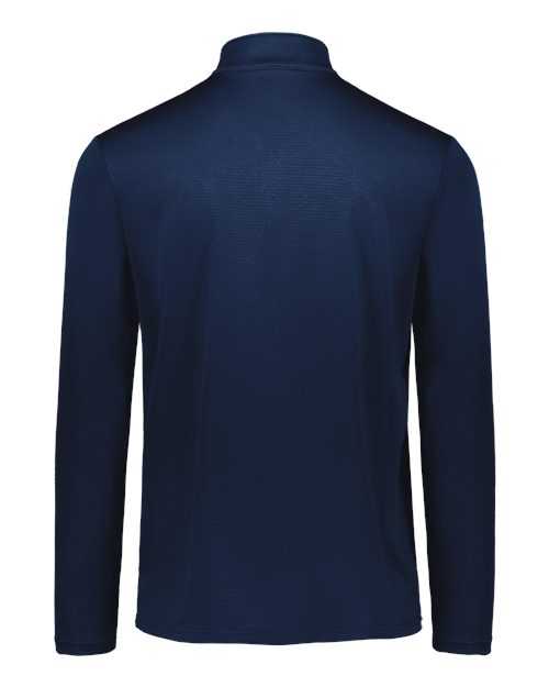 Holloway 222591 Prism Bold Quarter-Zip Pullover - Navy Gold - HIT a Double