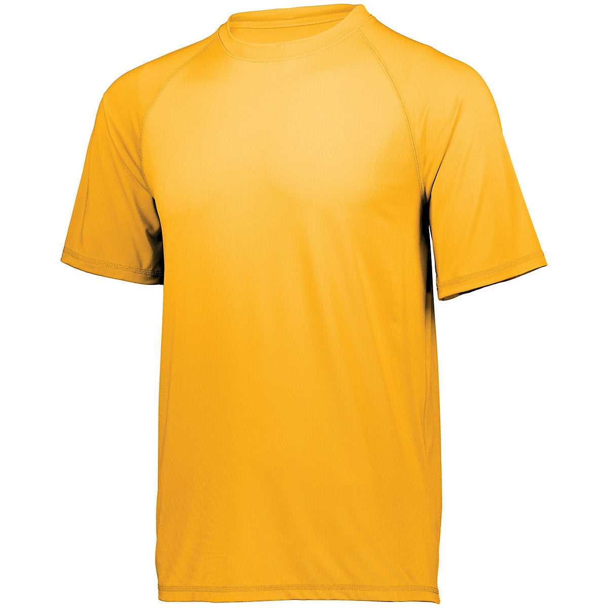 Holloway 222651 Youth Swift Wicking Shirt - Light Gold - HIT a Double