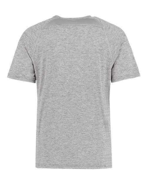 Holloway 222671 Youth Electrify CoolCore T-Shirt - Athletic Gray Heather - HIT a Double