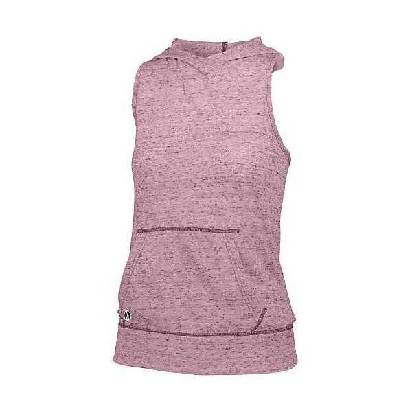 Holloway 222712 Ladies Advocate Hooded Tank - Maroon - HIT a Double