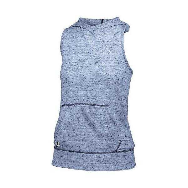 Holloway 222712 Ladies Advocate Hooded Tank - Navy - HIT a Double
