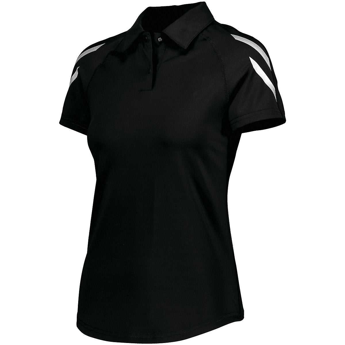 Holloway 222713 Ladies Flux Polo - Black - HIT a Double