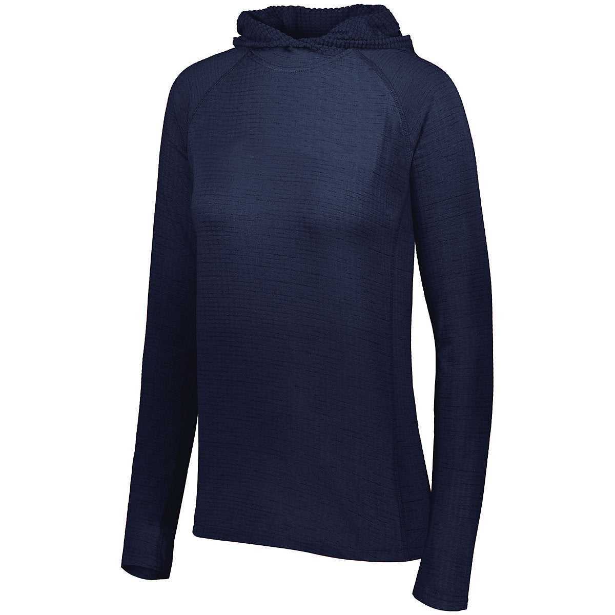 Holloway 222753 Ladies 3D Regulate Lightweight Pullover - Navy Heather - HIT a Double