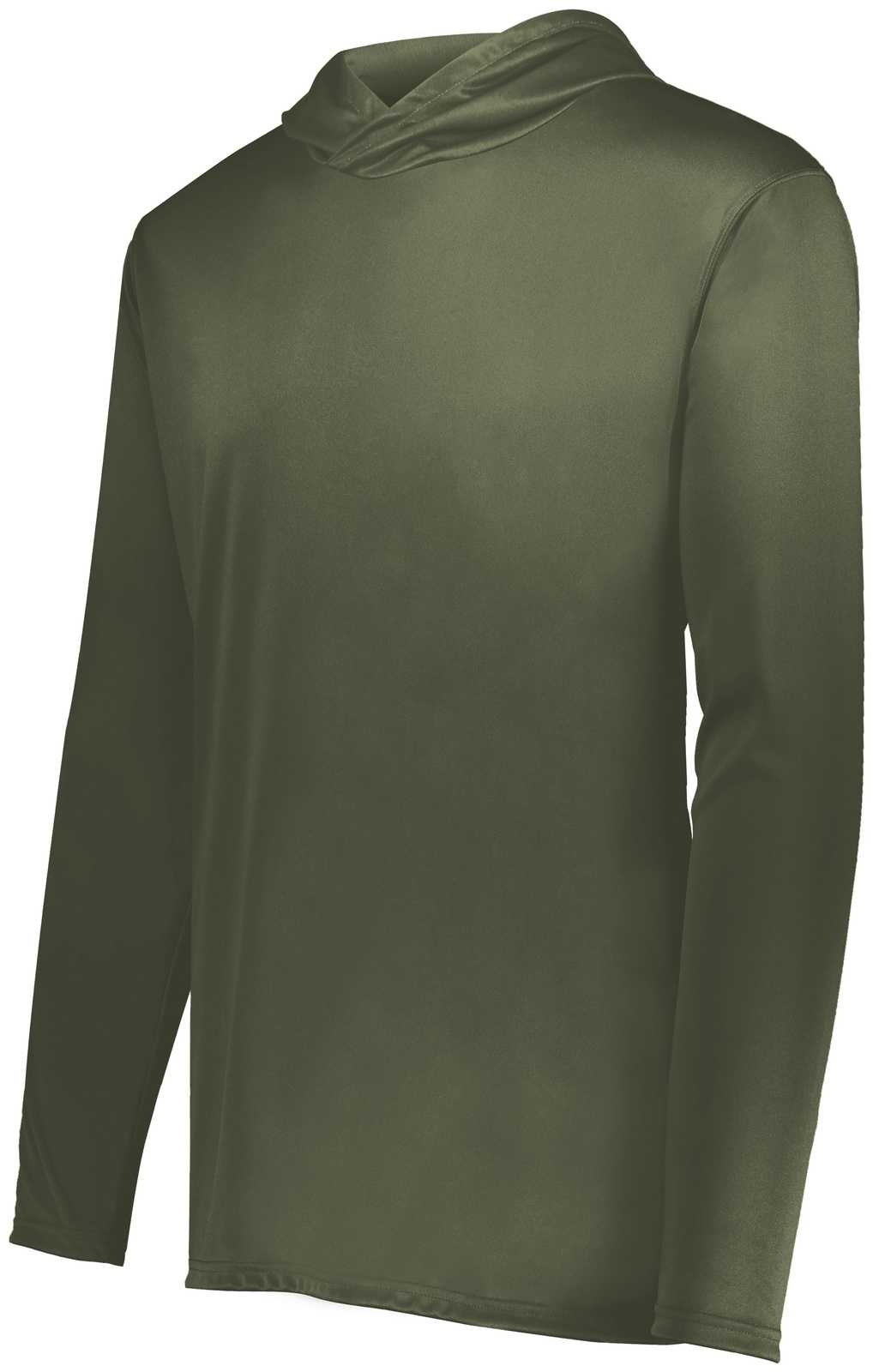 Holloway 222831 Youth Momentum Hoodie - Olive - HIT a Double