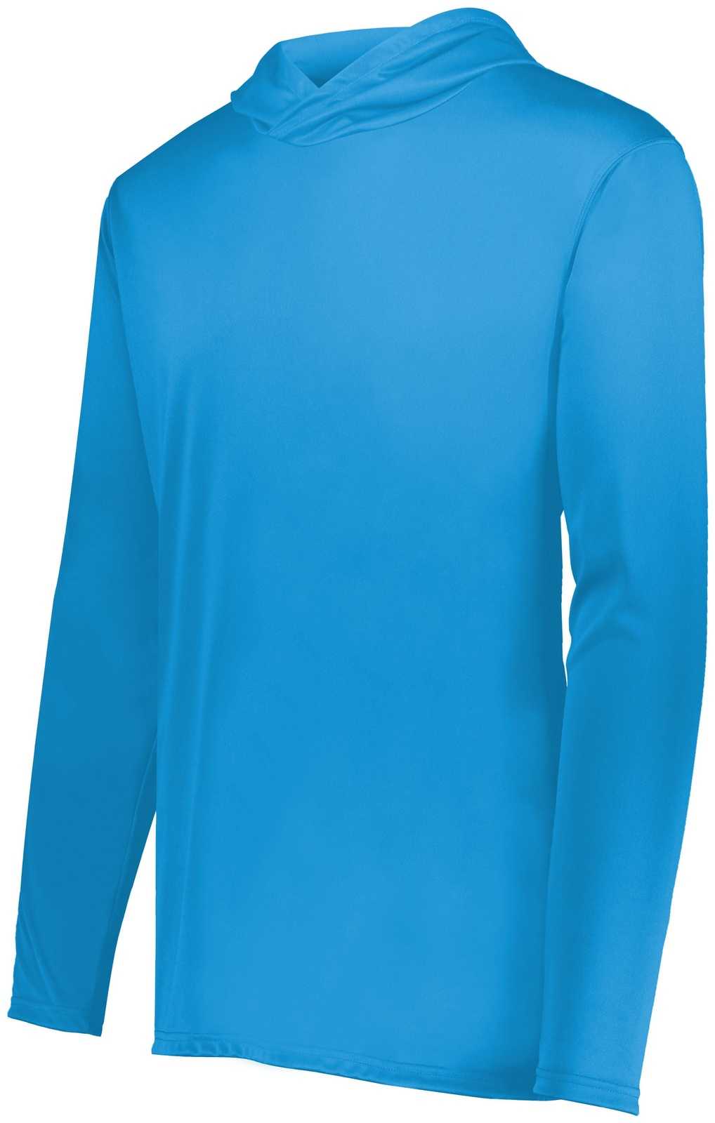 Holloway 222831 Youth Momentum Hoodie - Power Blue - HIT a Double