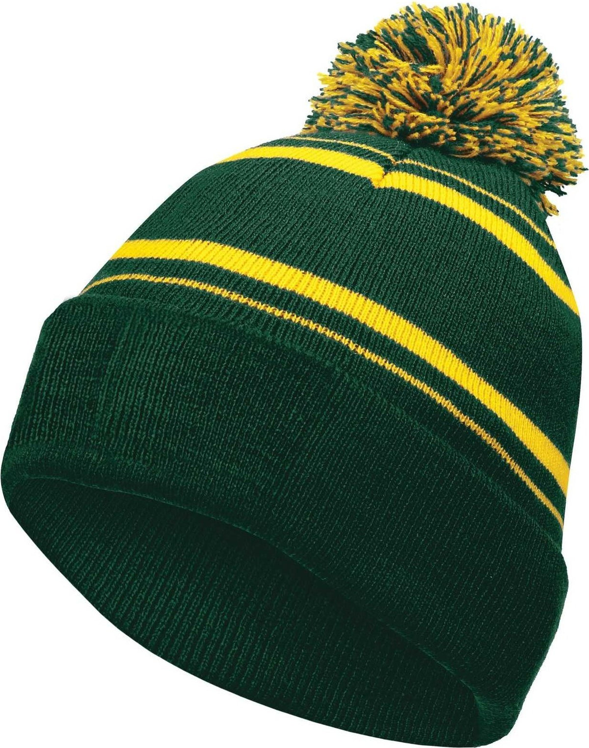 Holloway 223860 Homecoming Beanie with Cuff - Forest Light Gold - HIT a Double