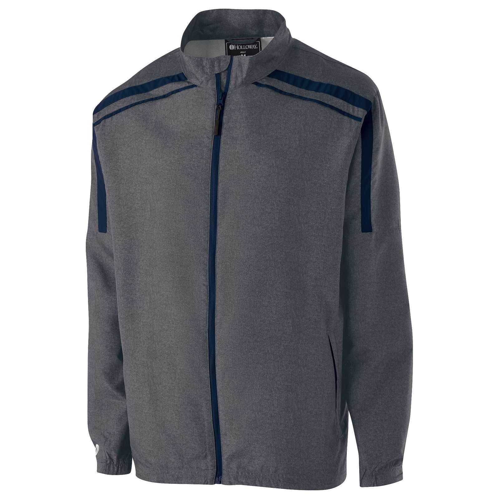 Holloway 226210 Youth Raider Lightweight Jacket - Carbon Navy - HIT a Double