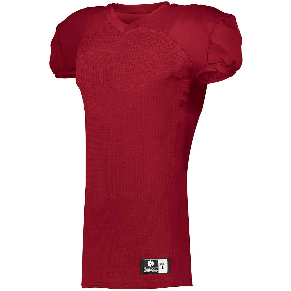 Holloway 226220 Youth Iron Nerve Football Jersey - Scarlet - HIT a Double
