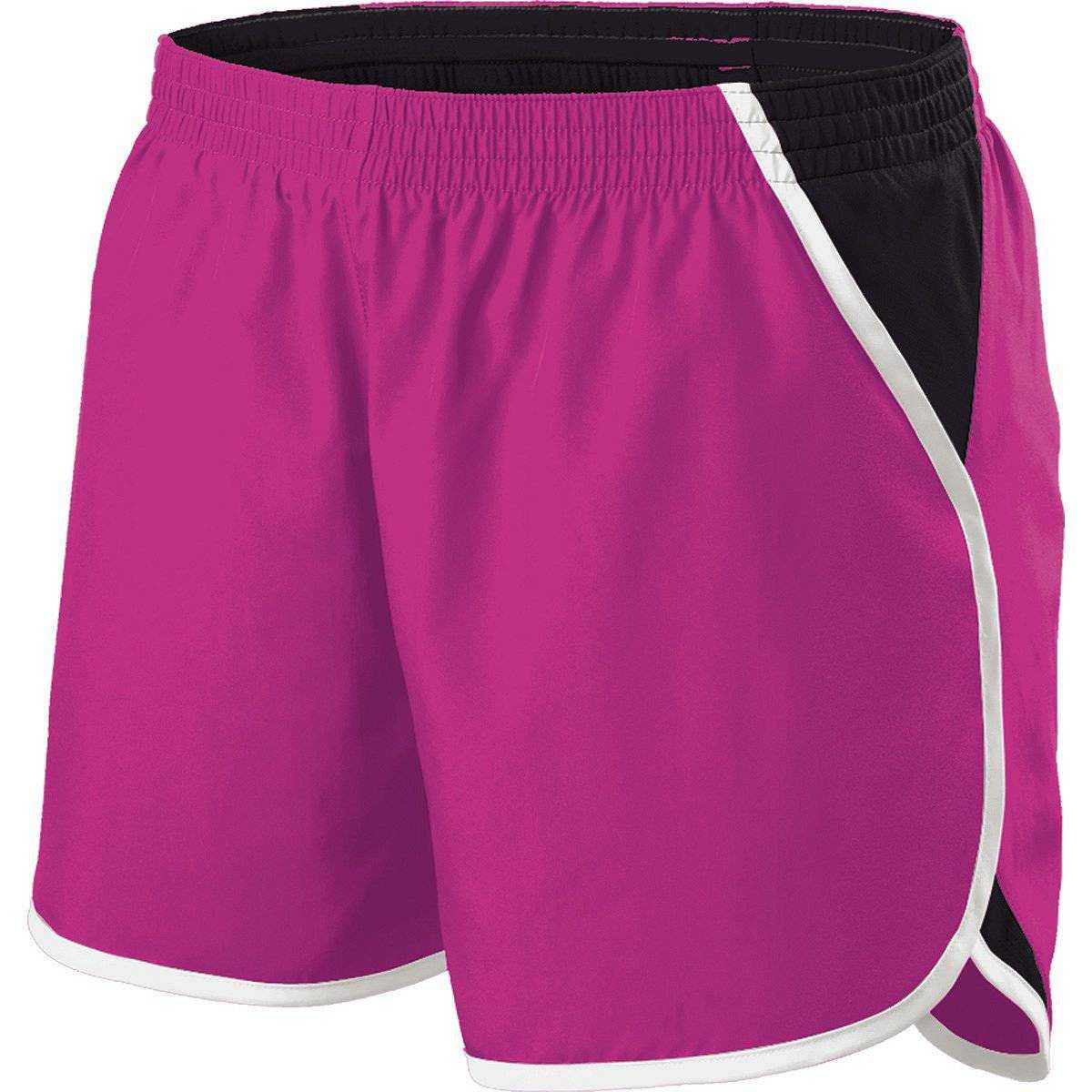 Holloway 229325 Energize Short - Power Pink Black White - HIT a Double