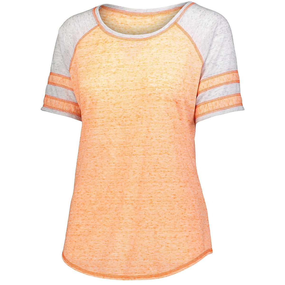 Holloway 229388 Ladies Advocate Shirt - Orange Silver - HIT a Double