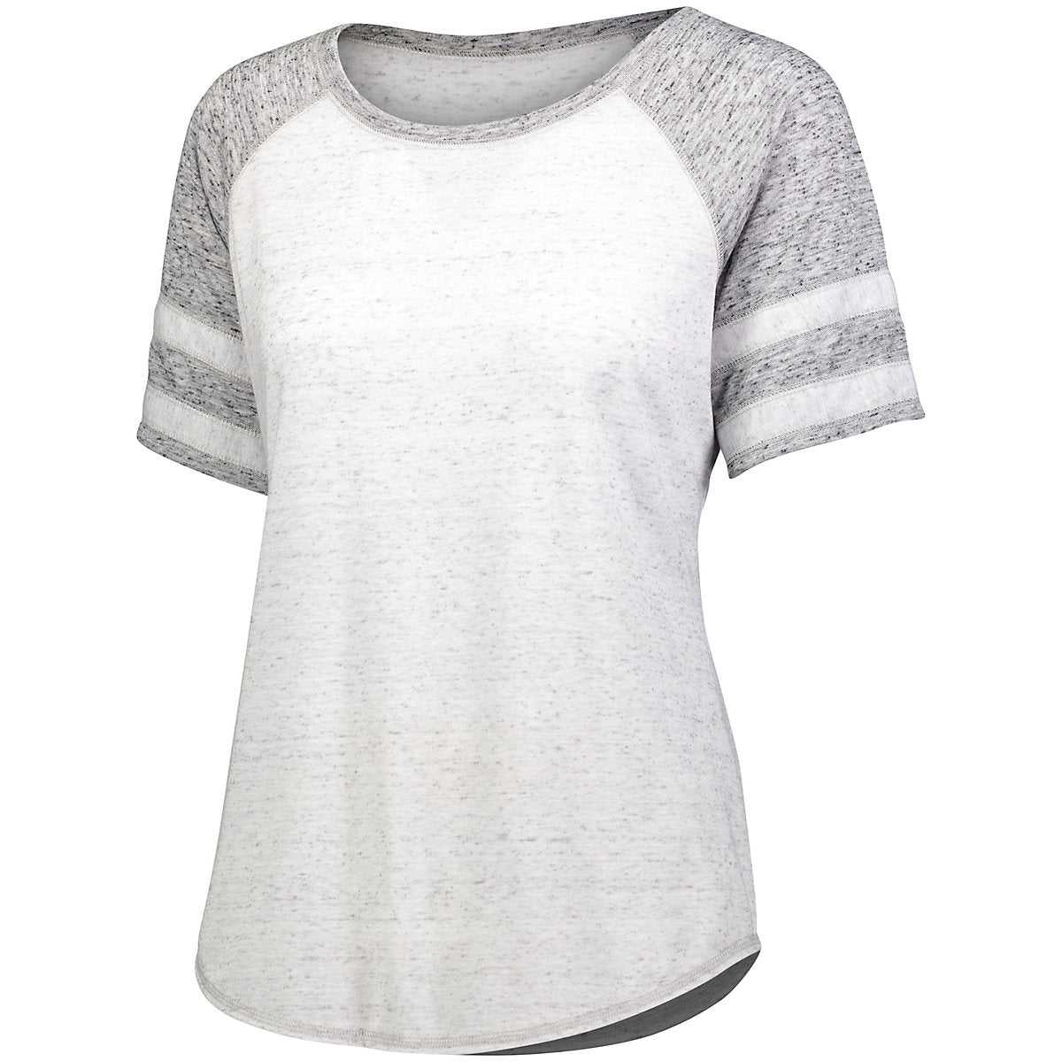 Holloway 229388 Ladies Advocate Shirt - Silver Black - HIT a Double