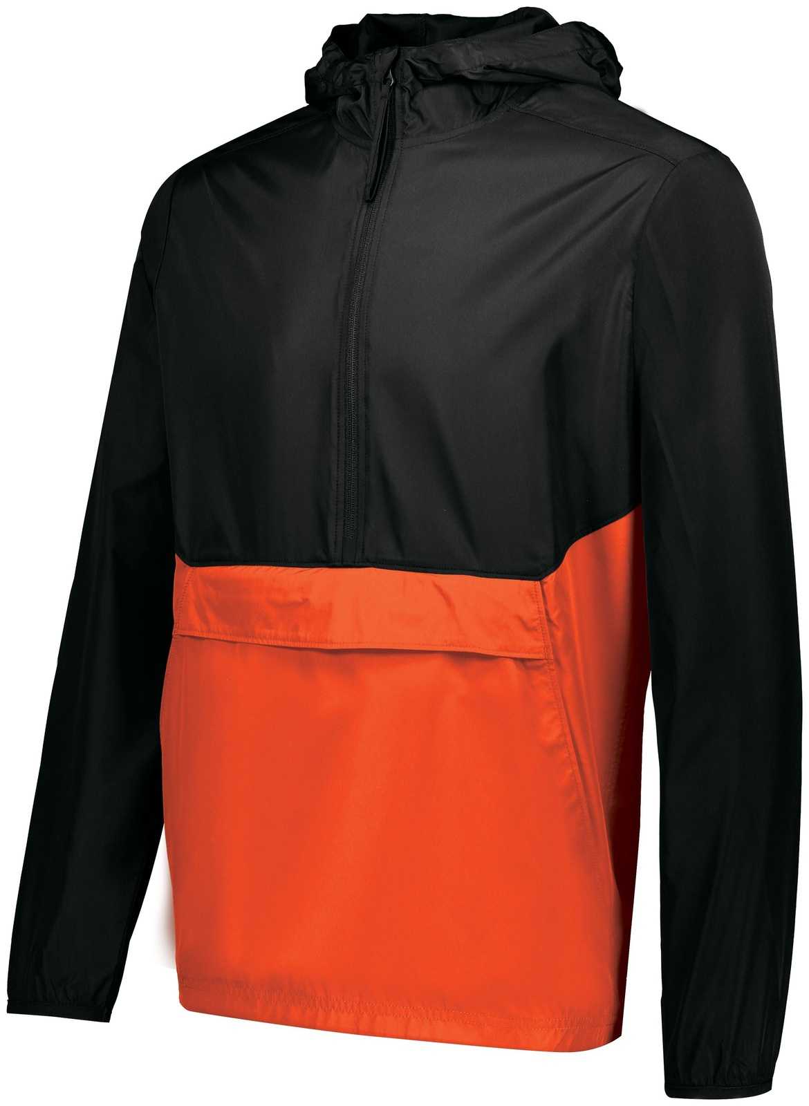 Holloway 229534 Pack Pullover - Black Orange - HIT a Double