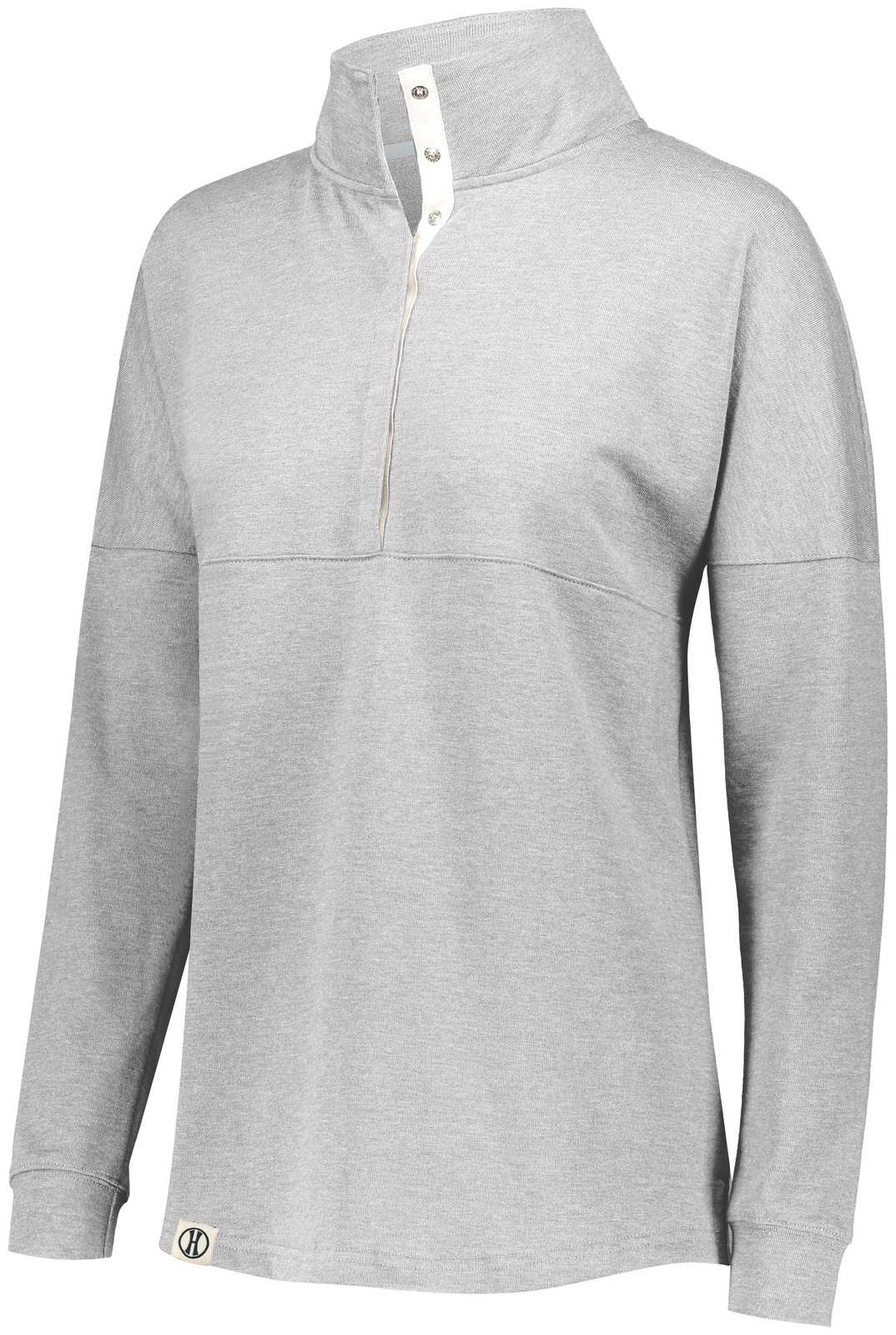Holloway 229775 Ladies Sophomore Pullover - Athletic Heather - HIT a Double