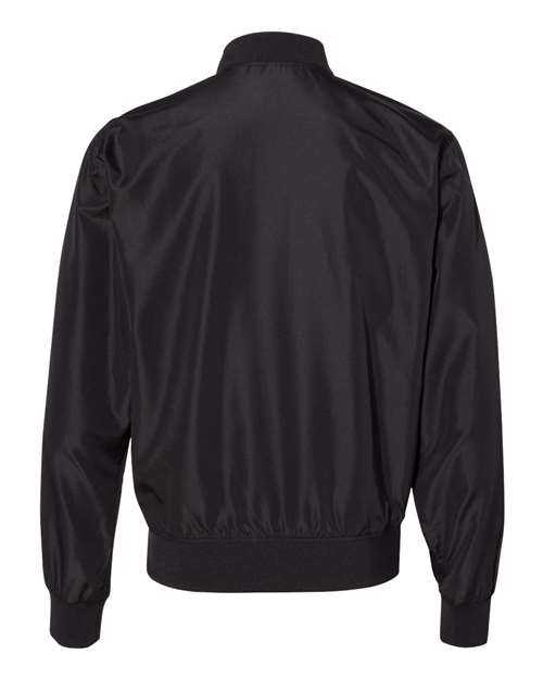 Independent Trading Co EXP52BMR Lightweight Bomber Jacket - Black - HIT a Double
