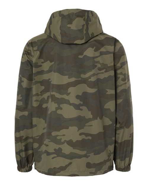 Independent Trading Co EXP94NAW Nylon Anorak - Forest Camo - HIT a Double