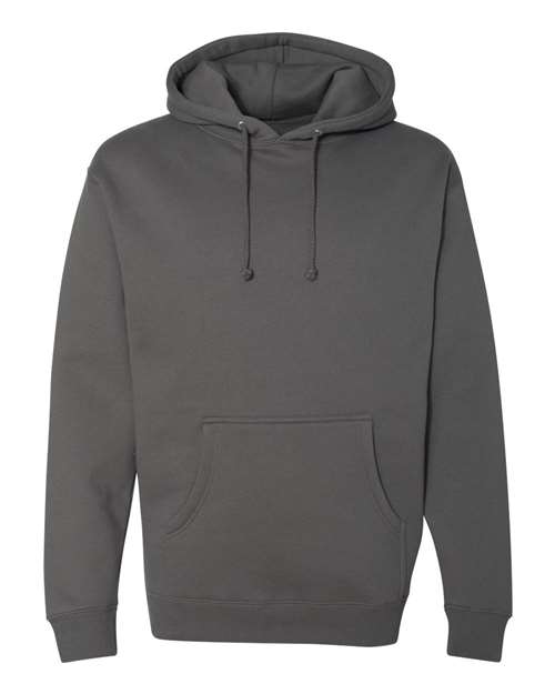 Independent Trading Co IND4000 Heavyweight Hooded Sweatshirt - Charcoal - HIT a Double