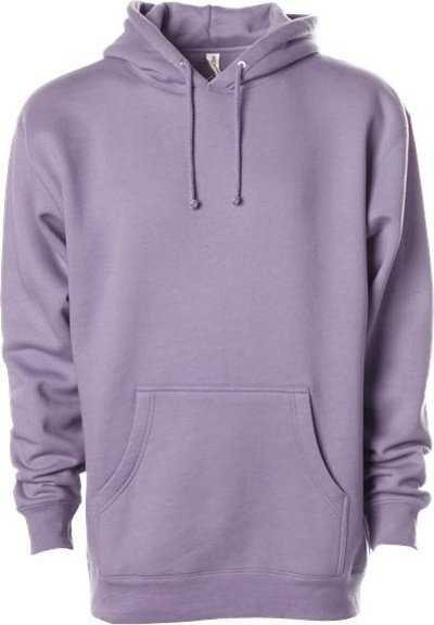 Independent Trading Co IND4000 Heavyweight Hooded Sweatshirt - Plum" - "HIT a Double