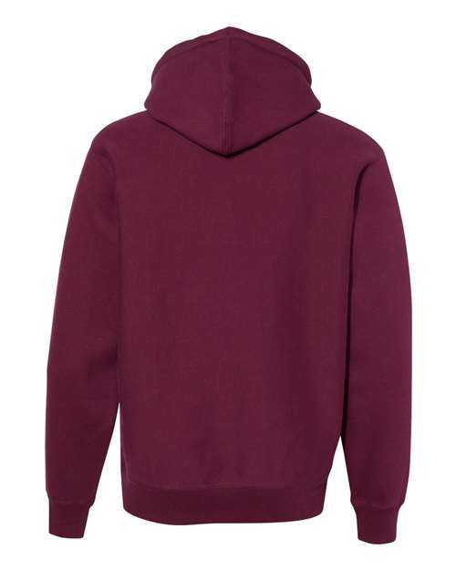 Independent Trading Co IND5000P Legend - Premium Heavyweight Cross-Grain Hooded Sweatshirt - Maroon - HIT a Double