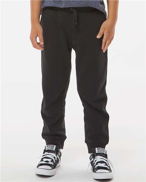 Independent Trading Co PRM16PNT Youth Lightweight Special Blend Sweatpants - Black" - "HIT a Double