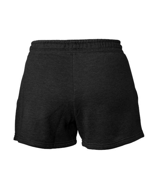 Independent Trading Co PRM20SRT Womens Lightweight California Wave Wash Sweatshorts - Black - HIT a Double - 1