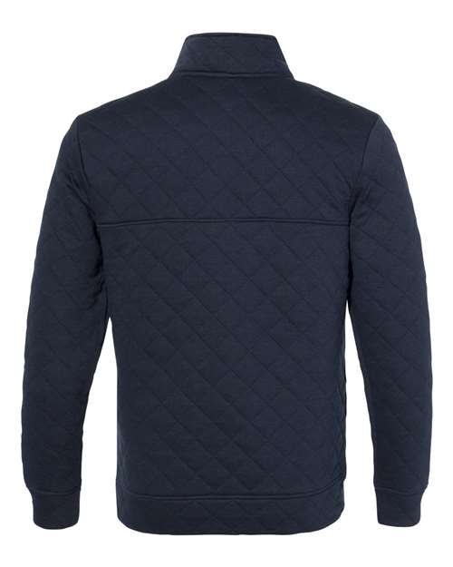 J. America 8890 Quilted Snap Pullover - Navy - HIT a Double