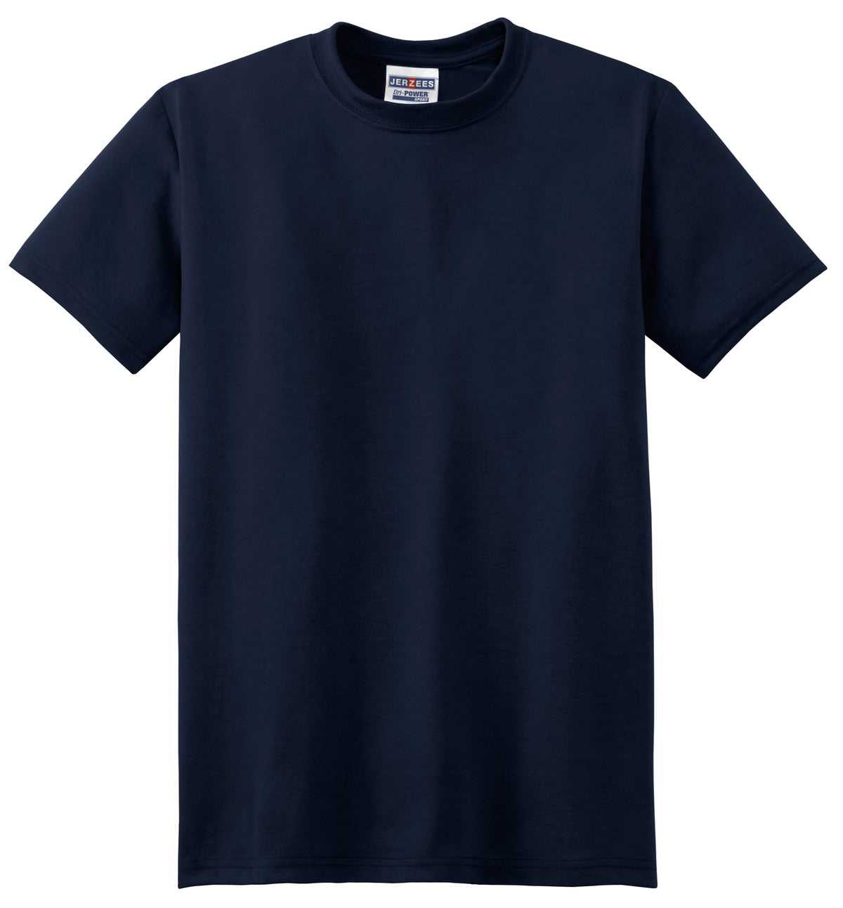 Jerzees 21M Dri-Power Sport 100% Polyester T-Shirt - Navy - HIT a Double
