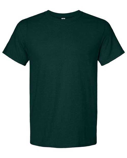 Jerzees 560MR Premium Blend Ringspun Crewneck T-Shirt - Forest Green Heather - HIT a Double