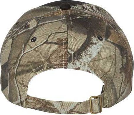 Kati LC102 Camo with Solid Front Cap - Black Realtree Hardwood - HIT a Double