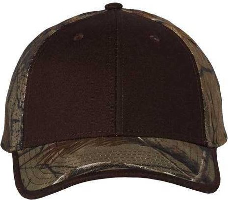 Kati LC102 Camo with Solid Front Cap - Brown Realtree AP - HIT a Double